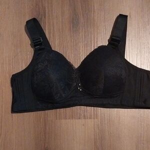 Elegant Black Lace Bra